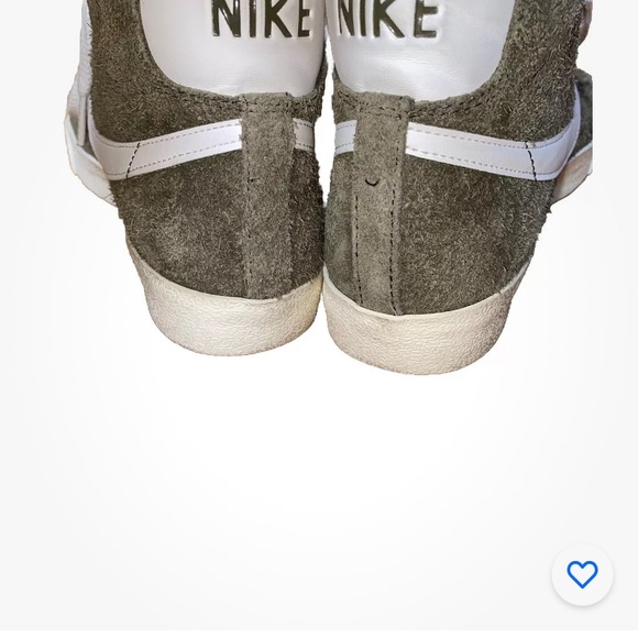 Nike Blazer Mid ‘77 vintage Men’s 9 Shoe Olive /Coconut - Picture 6 of 14